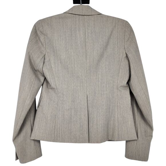 Theory Women's Wool Notched Collar One Button Career Professional Blazer Size 6 - Picture 5 of 5